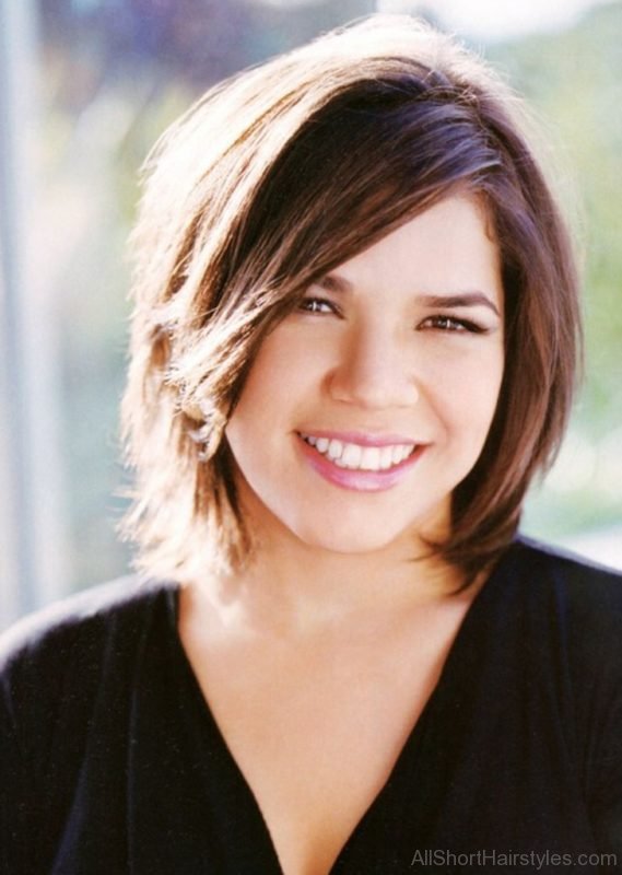 America Ferrera short hairstyle