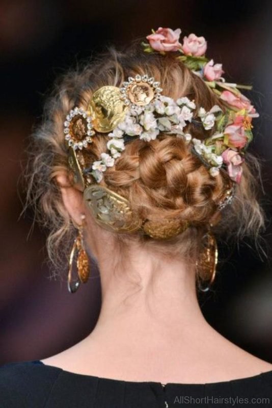 Ancient Greek Updo Hairstyle