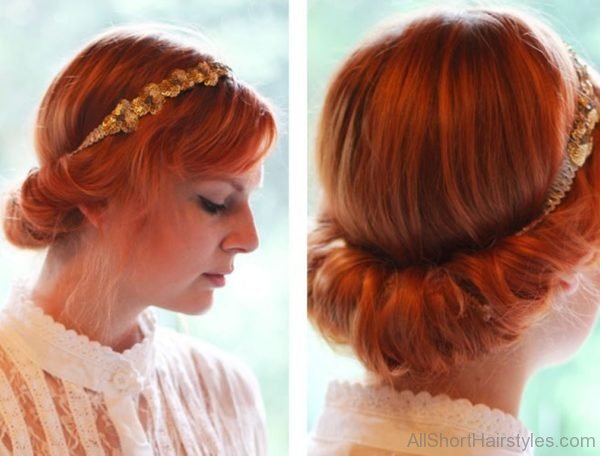 Attractive Vintage Updo Hairstyle