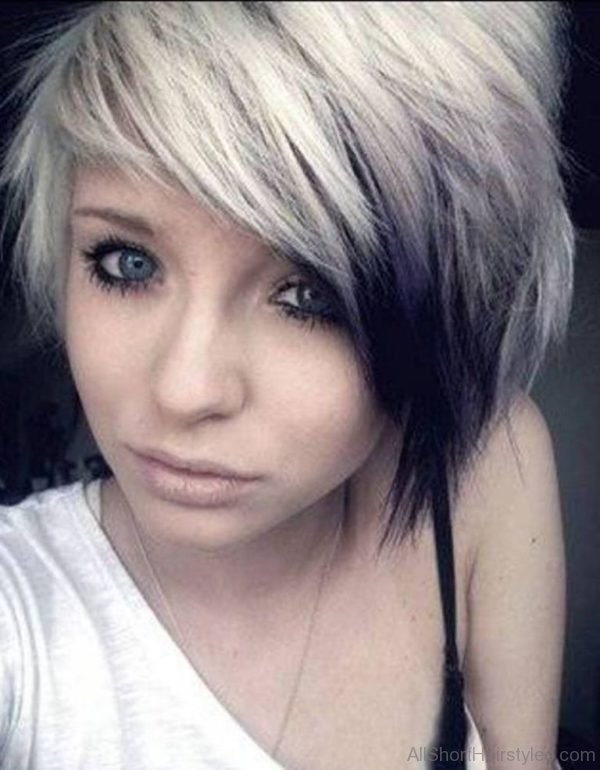 Awesome Short Emo Hairstyle