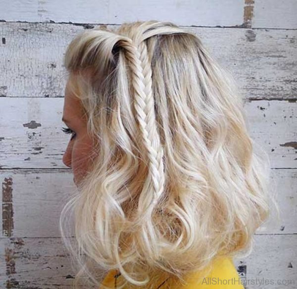 Best Thick Blonde Bob Hair with Braids