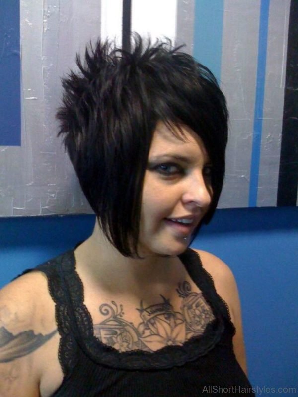 Black Emo Hairstyle