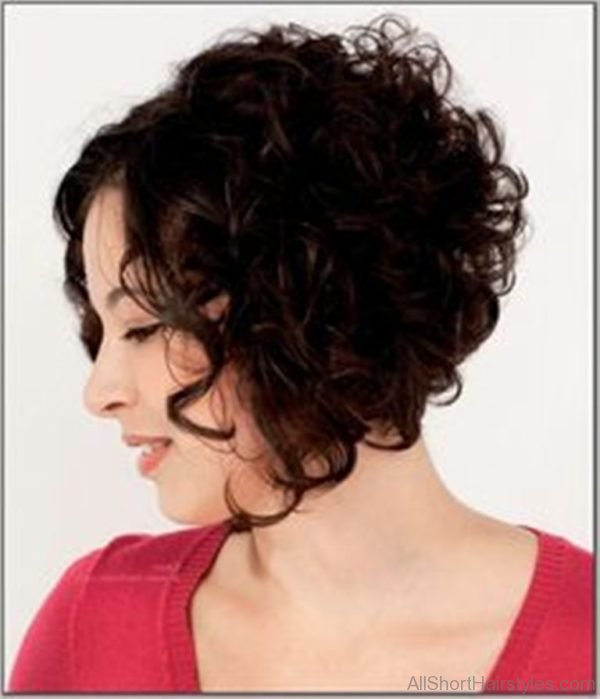 Black Short Curly Hairstyle