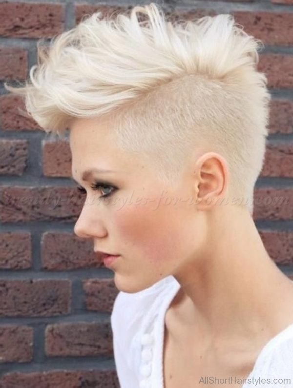 Blonde Undercut Hairstyle