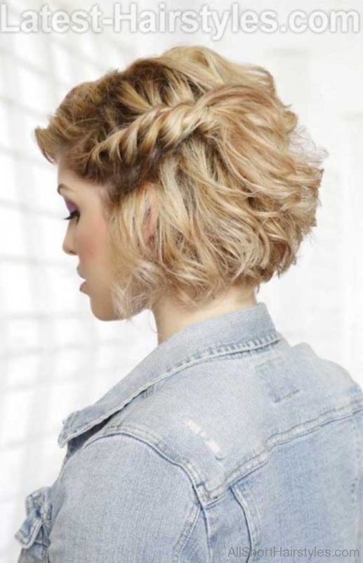 Bob Haircut with Braid