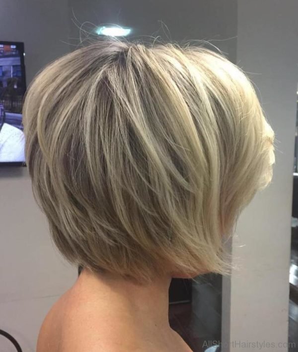 Bob with Soft and Simple Layers Hairtsyle