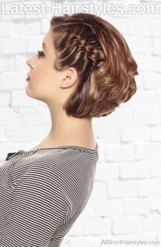 Braid for Short Bob Hairstyle