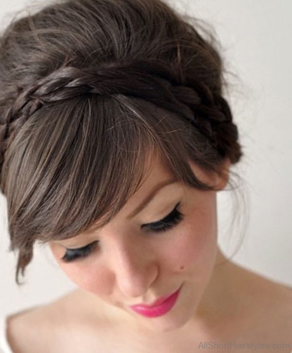 Braided hairstyles with headbands