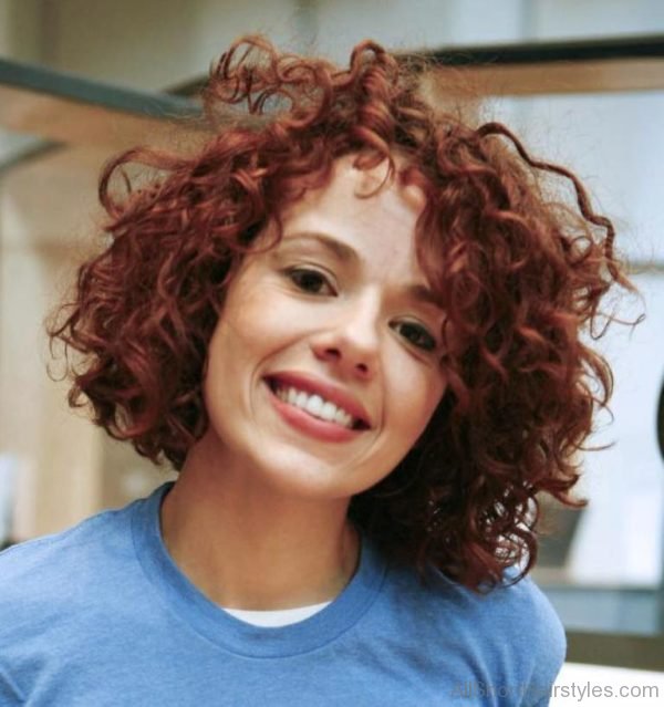Brilliant Short Curly Hairstyle