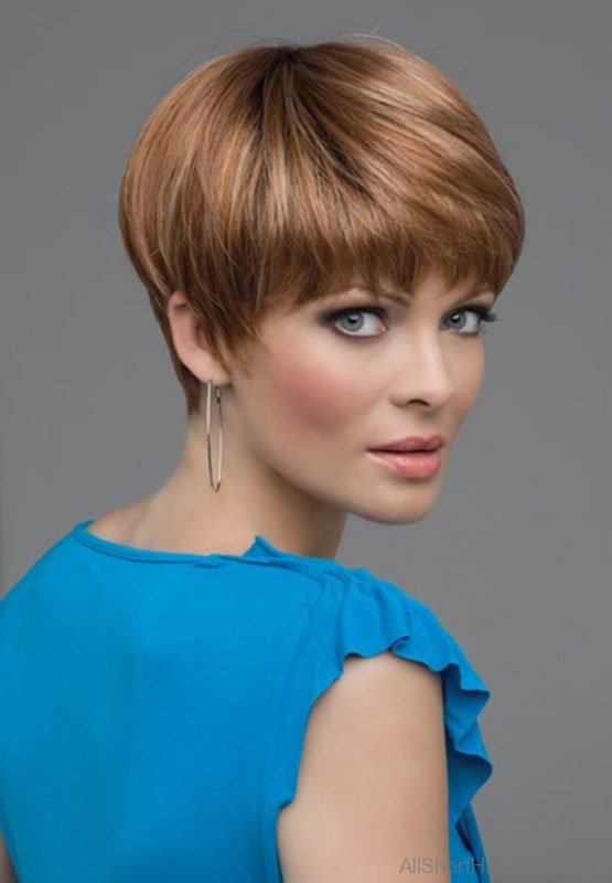 Classic Brown Short Haircut