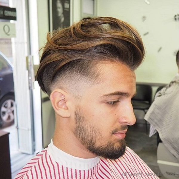 Classic Short Layered Undercut Hairstyle