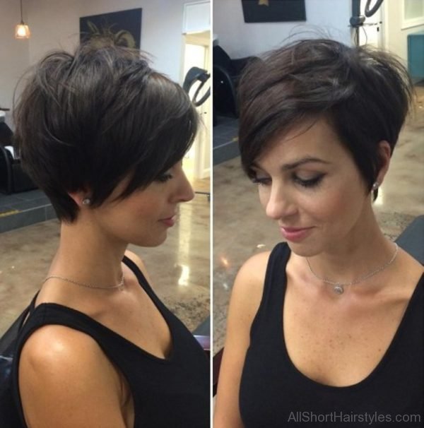 Classy Layered Pixie Hairtsyle