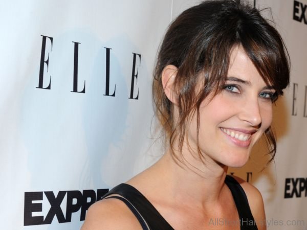 Cobie Smulders Side Swept Hair