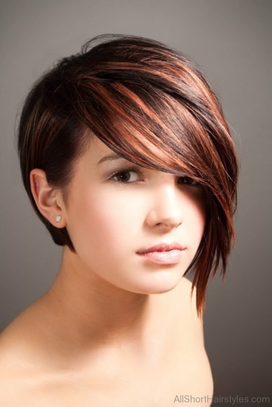 Cool Short Emo Hairstyle