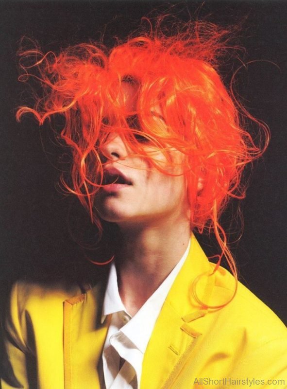 Crazy Orange Hairstyle
