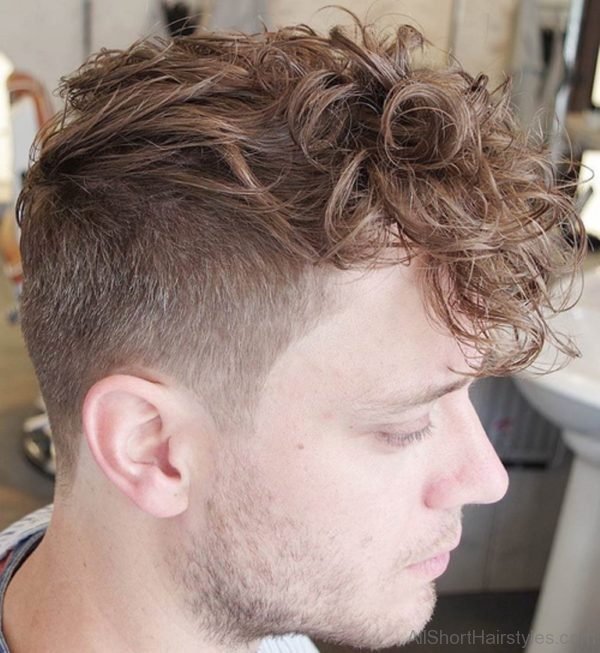 Curly Undercut Hairstyle