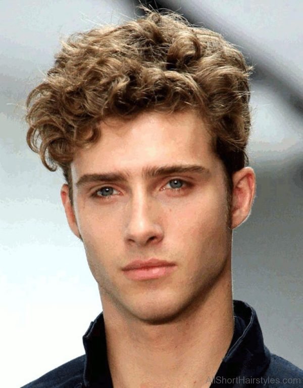 Curly Undercut Hairstyle Men