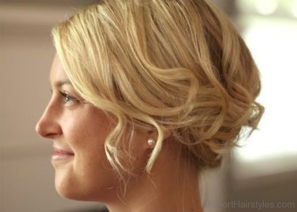 Curly Updo For Short Hair