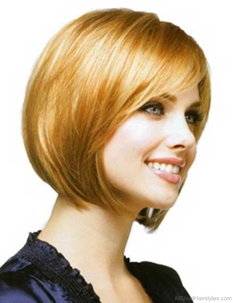 Short Bob Haircuts With Side Bangs