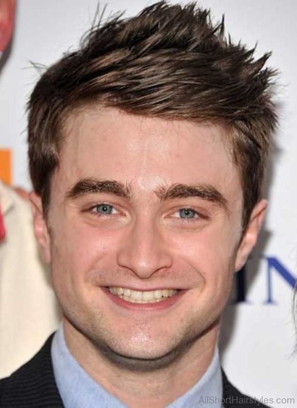 Daniel Radcliffe Spiky Light Brown Haircut