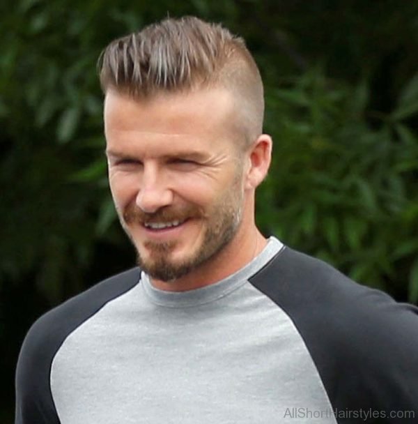 David Beckham Undercut Hairstyle 