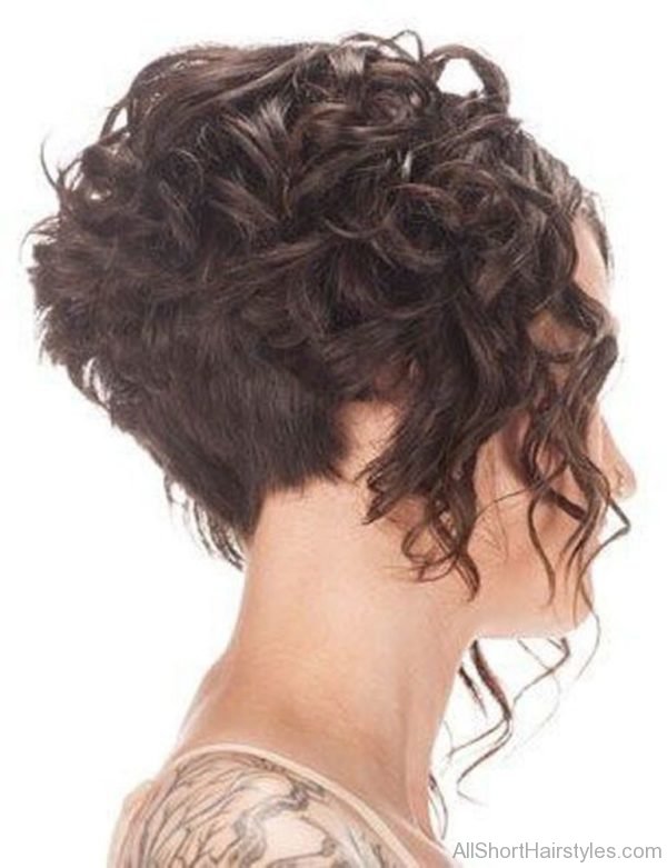 Fine Looking Short Curly Hairstyle