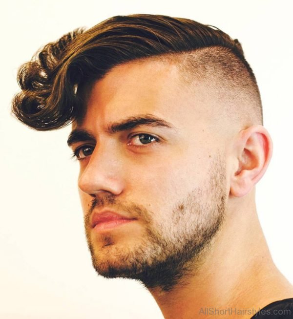 Finger Wavy and Undercut Hairstyle