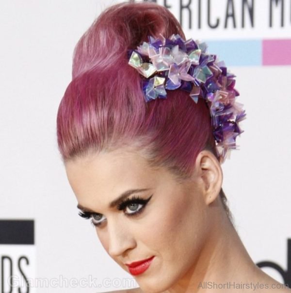 Katy Perry Pink Hairstyle 