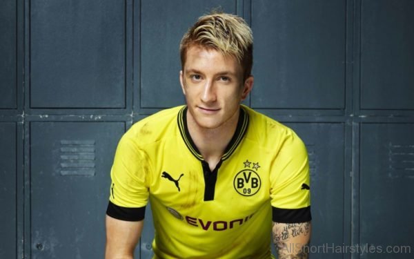 Marco Reus Cool Undercut Hairstyle