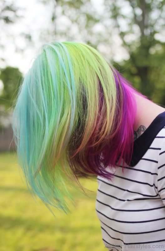 Medium Colored Hair