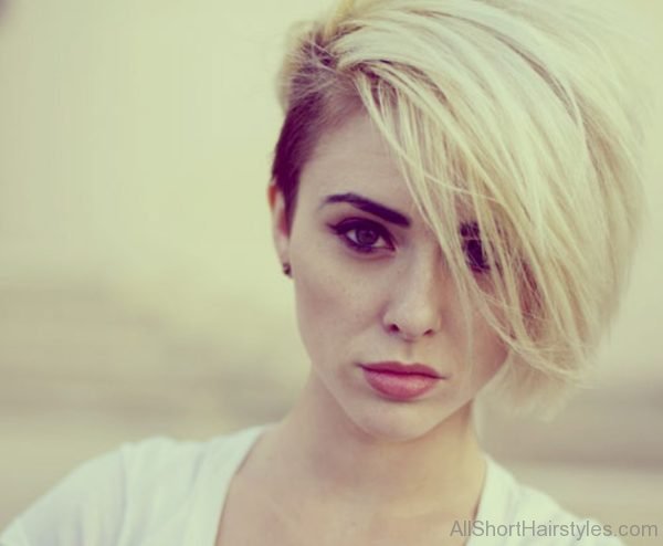 Blonde Undercut Hairstyle