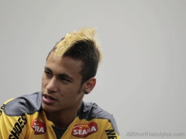 Neymar Spiky Hairstyle