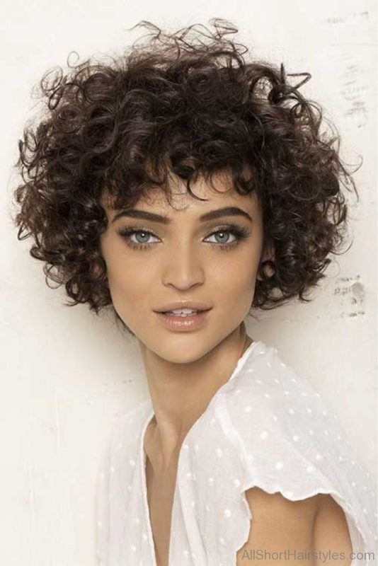 Perfect Short Curly Hairstyle 1