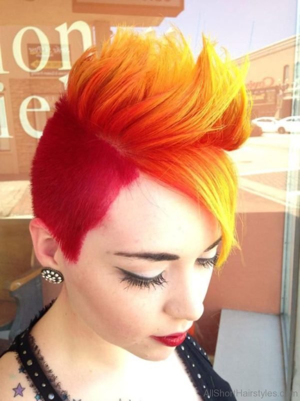 Punk Short Hairstyle 