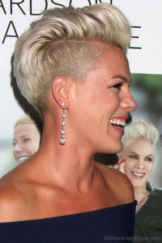 Ravishing Blonde Undercut Hairstyle