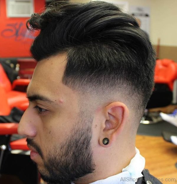 Retro Chic Undercut Haircut