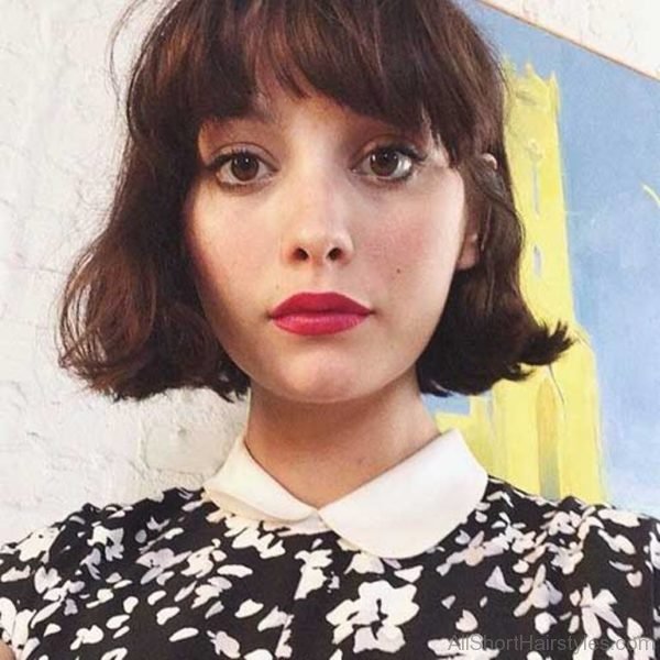 Short Bob with Bangs