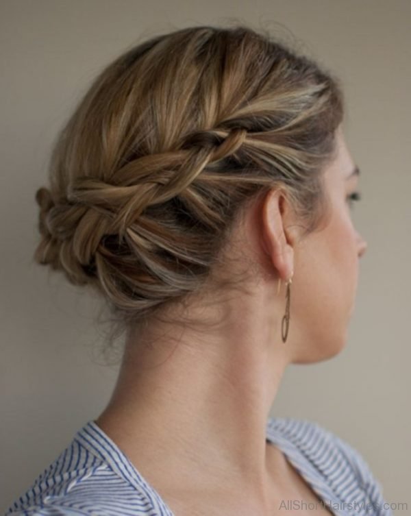 Short Hair Updos for Braids