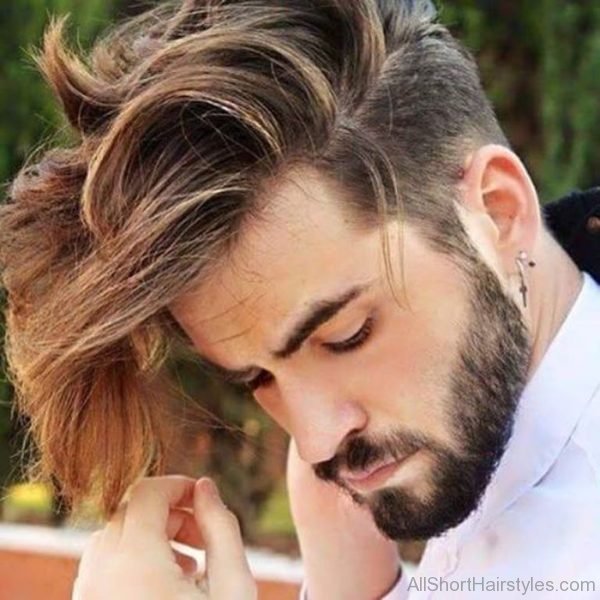 Short Hairstyles for Men with Angular Fringe