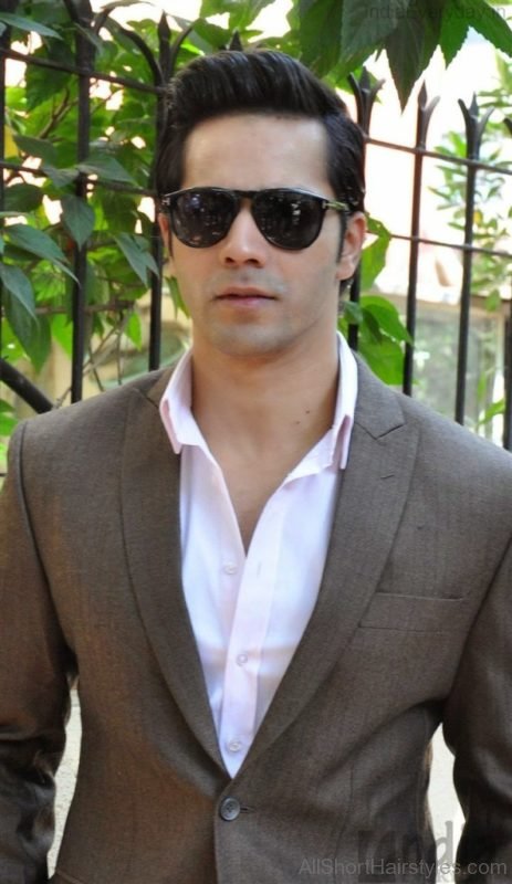 Short Side Part Hairstyle Varun Dhawan