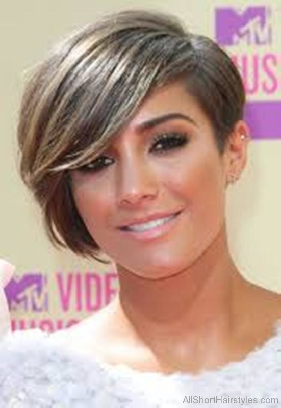 Short Side Swept Hairstyle