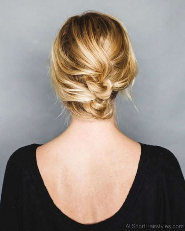 Short Updo Hairstyle 