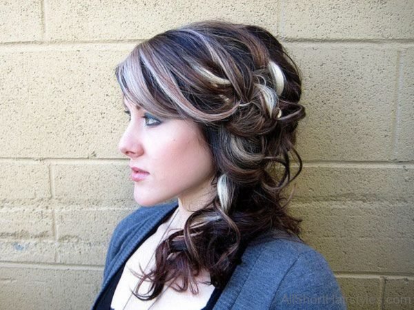 Side Pin Up Hairstyle 
