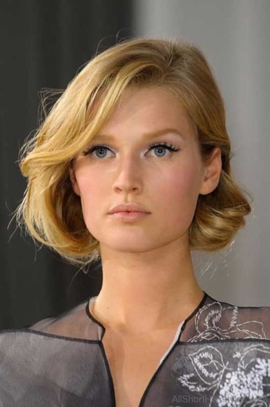 Side Swept Elegant Short Hairstyles