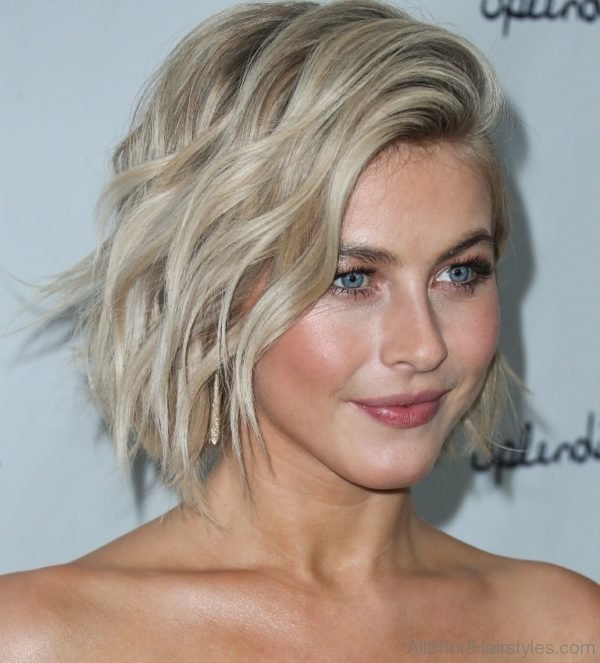 Side Swept Short Hairstyle