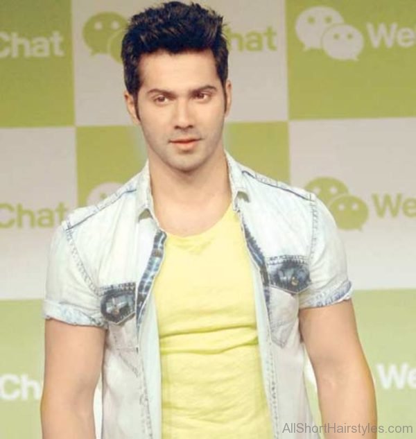 Spiky Hairstyle Of Varun Dhawan