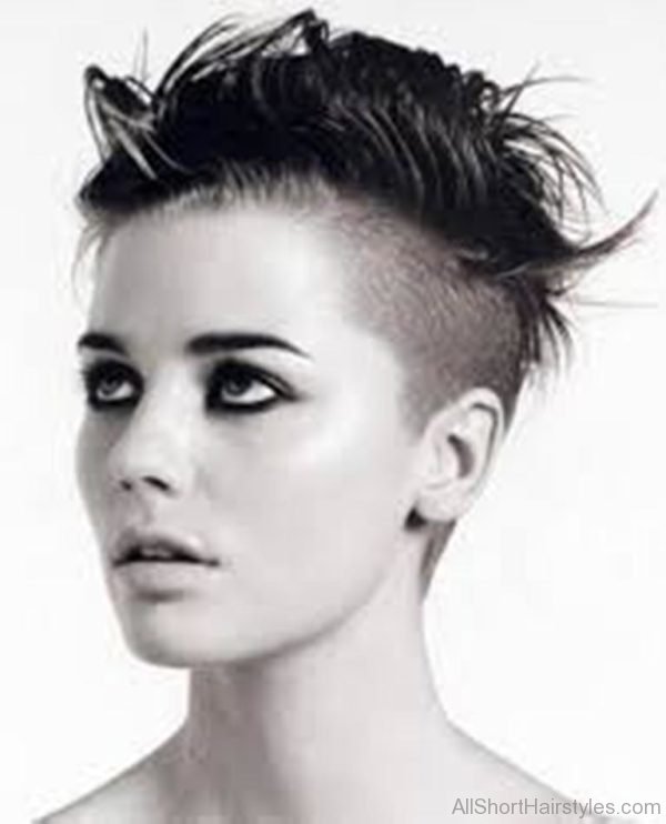 Spiky Undercut Hairstyle