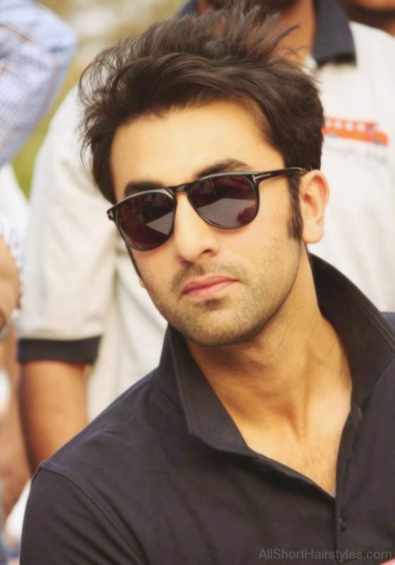 Stylish Hairstyle Of Ranbir Kapoor