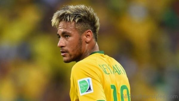 Stylish Spiky Hairstyle Of Neymar