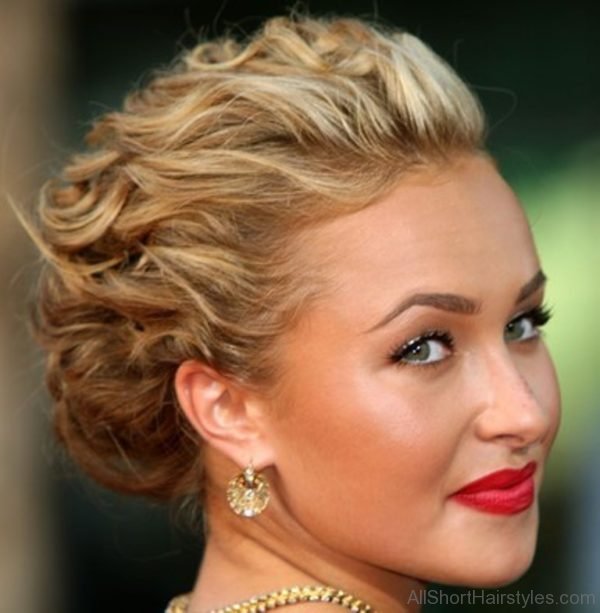 Stylish Updo Hairstyle For Girls